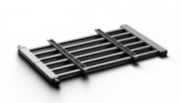 Flächenheizregister aquatherm black. 